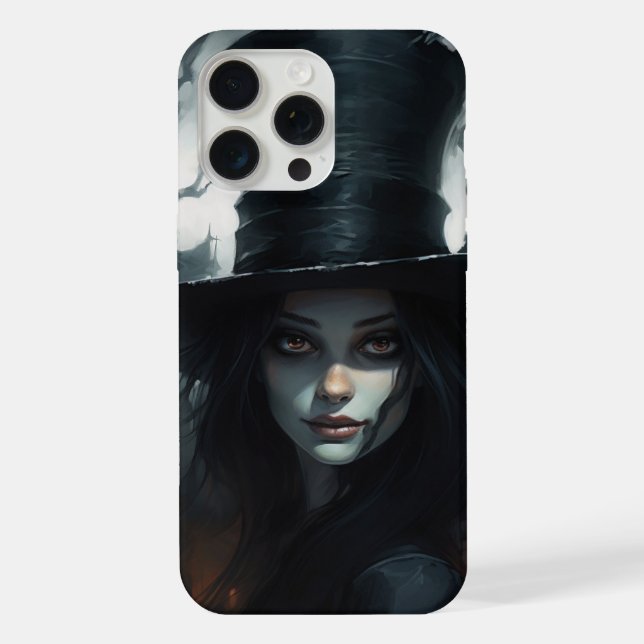Funda Para iPhone Coques iPhone 15 Pro Max - Chapeaux Noir (Reverso )