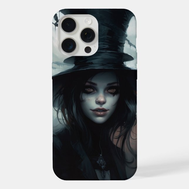 Funda Para iPhone Coques iPhone 15 Pro Max - Chapeaux Noir 7 (Reverso )