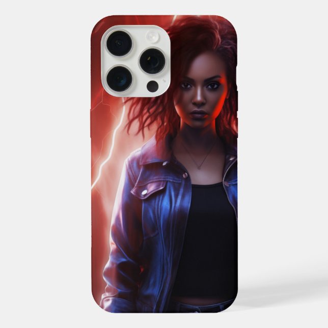 Funda Para iPhone Coques iPhone 15 Pro Max - Eclaire (Reverso )