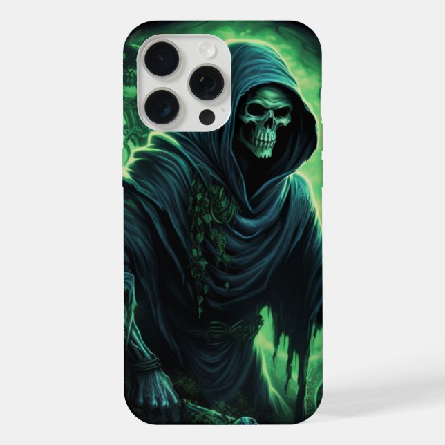 Funda Para iPhone Coques iPhone 15 Pro Max -Skull 11 (Reverso )