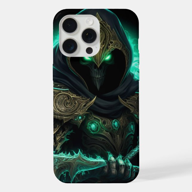 Funda Para iPhone Coques iPhone 15 Pro Max -Skull 12 (Reverso )
