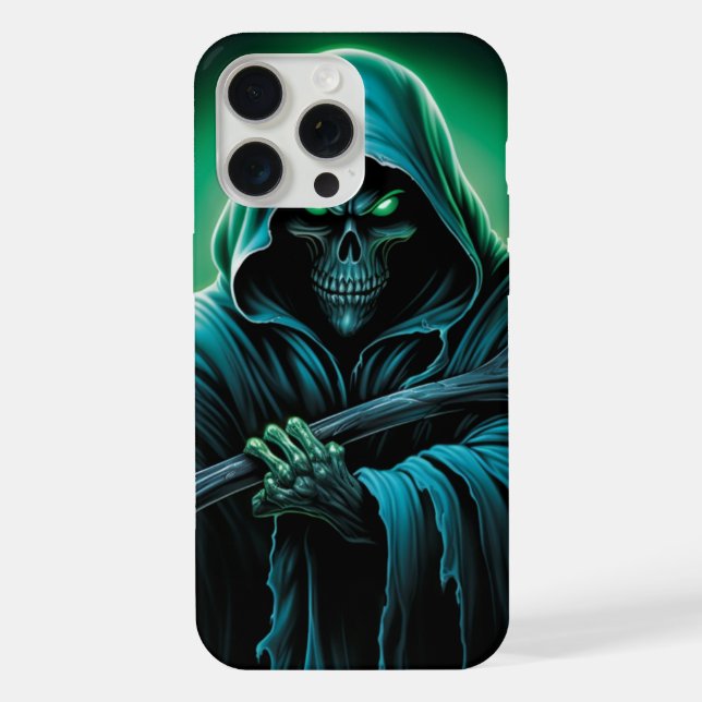Funda Para iPhone Coques iPhone 15 Pro Max -Skull 8 (Reverso )