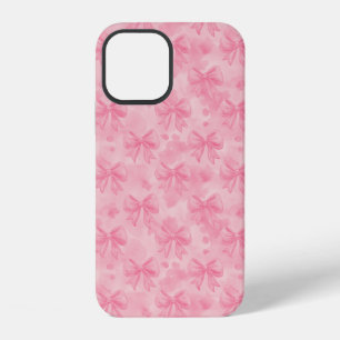 Funda Para iPhone 12 Coquette Pink Bows