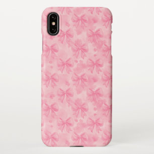 Funda Para iPhone XS Max Coquette Pink Bows