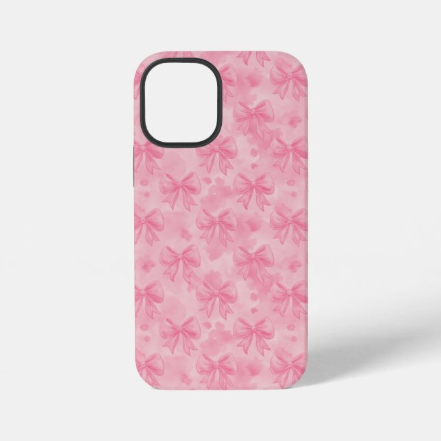Funda Para iPhone Coquette Pink Bows (Reverso )