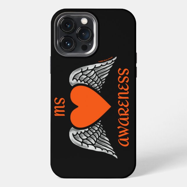 Funda Para iPhone Corazón/Alas... EM (Reverso )