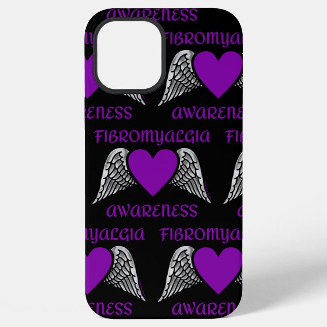 Funda Para iPhone Corazón/Alas... Fibro (Reverso )