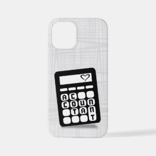 Funda Para iPhone 12 Mini Corazón Contable de Calculadora