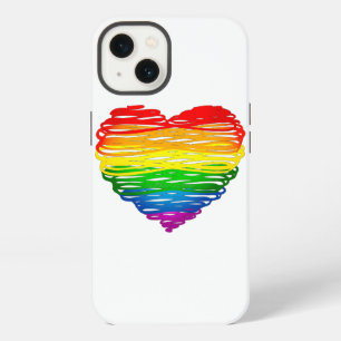 Corazón de colores de arcoíris de SlipperyJoe gara
