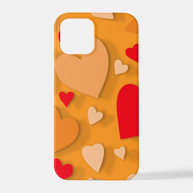 Funda Para iPhone Corazón de papel decorativo 7 (Reverso )