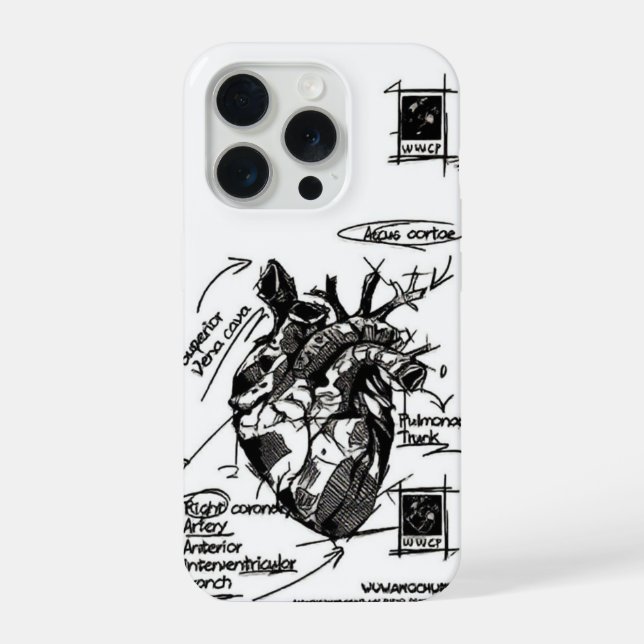 Funda para iPhone Corazón Real 🤍 | Suave y Elegan (Reverso )