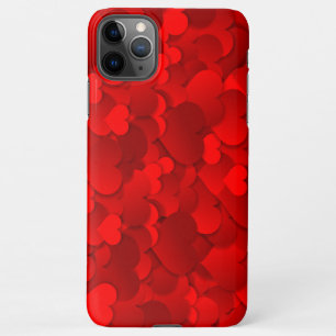 Funda Para iPhone 11Pro Max Corazón rojo