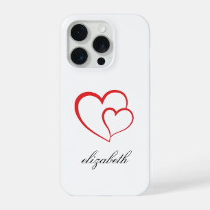 corazón rojo con fondo personalizado