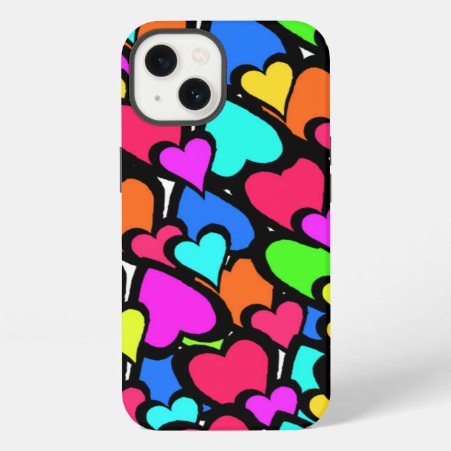 Funda Para iPhone Corazones 2011 (Reverso )