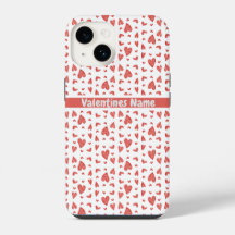 Corazones de día de San Valentín rojo