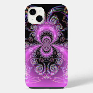 Funda Para iPhone 14 Plus Corazones de Saturno