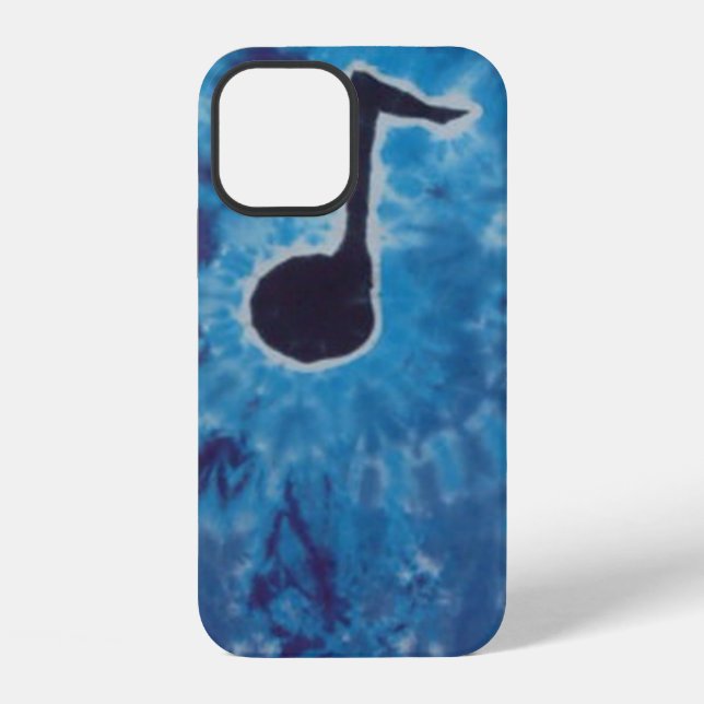 Funda Para iPhone Corbata de música Blue Note PhatDyes (Reverso )