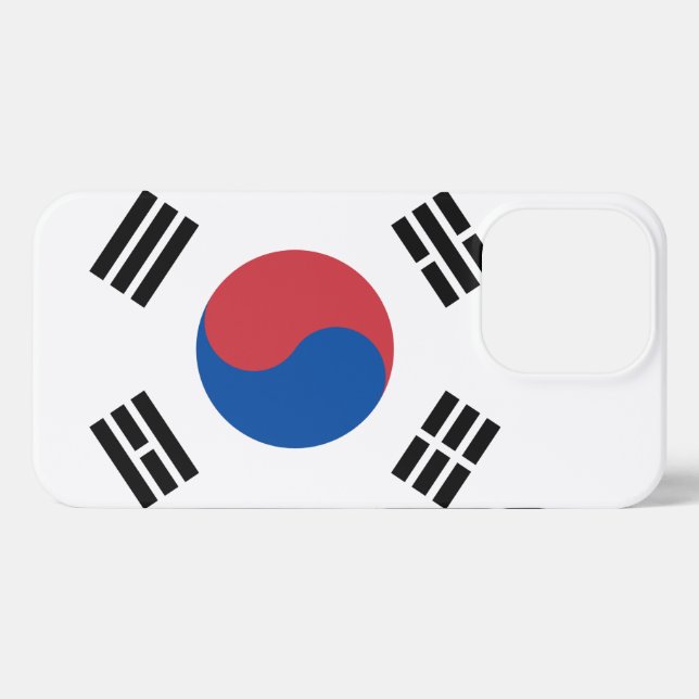 Funda Para iPhone Corea del Sur (Reverso Horizontal)