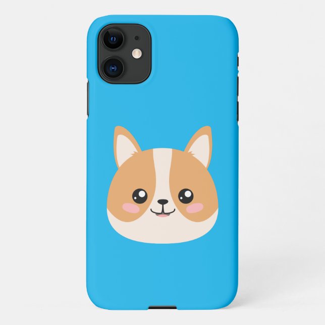 Funda Para iPhone Corgi (Reverso)