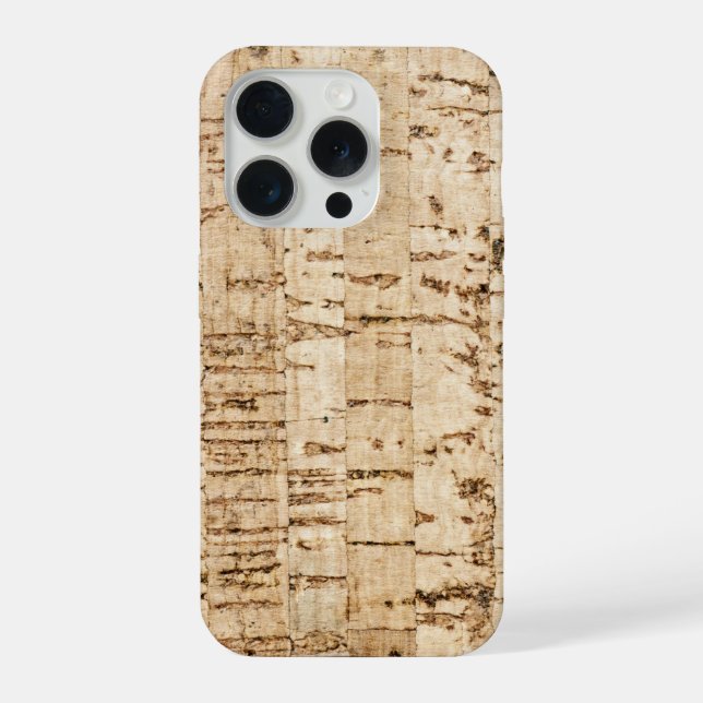 Funda Para iPhone Cork oak pattern (Reverso )