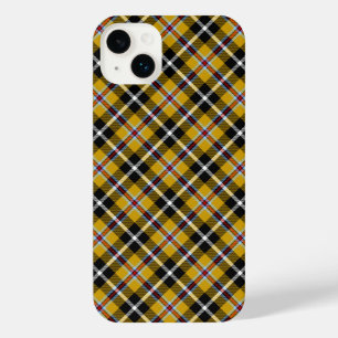 Funda Para iPhone 14 Plus Cornish National Tartan Yellow Black Plaset