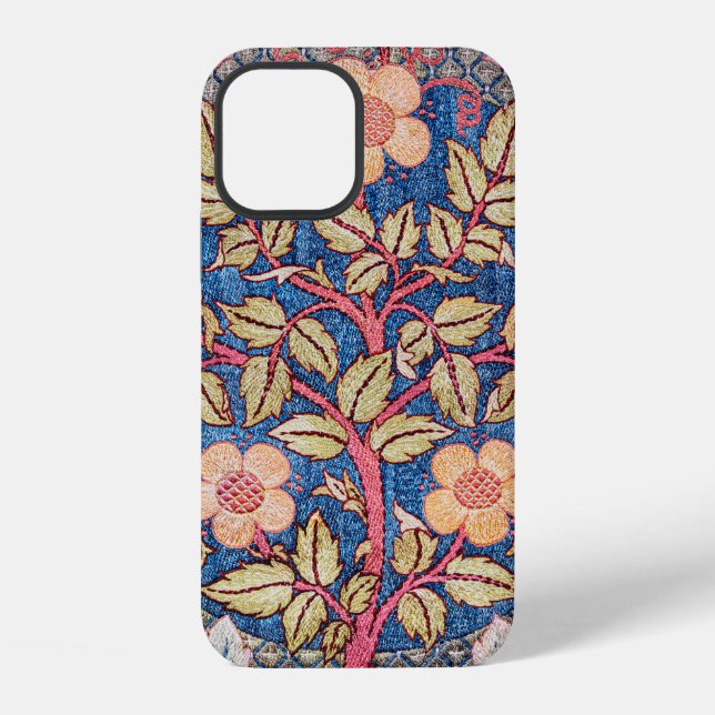 Funda Para iPhone Corona de rosas, William Morris (Reverso )
