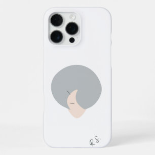 Funda Para iPhone 16 Pro Max Corona de Sabiduría Arte de Mujer Minimalista Mo