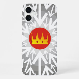 Funda Para iPhone 16 Plus Corona dorada