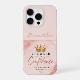 Funda Para iPhone 16 Pro Coronada con Confianza Inspiradora