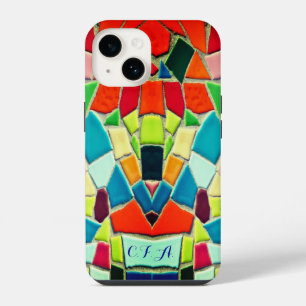 Funda Para iPhone 14 Corte de mosaico