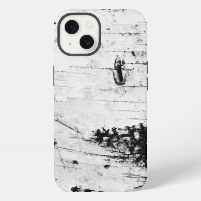 Funda Para iPhone Corteza de abedul (Reverso )