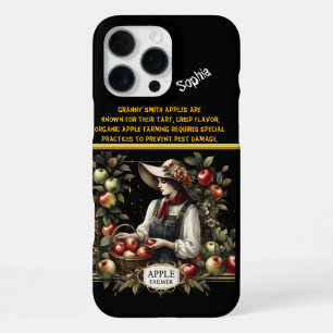 Funda Para iPhone 16 Pro Max Cosecha de manzanas frescas en un huerto sereno