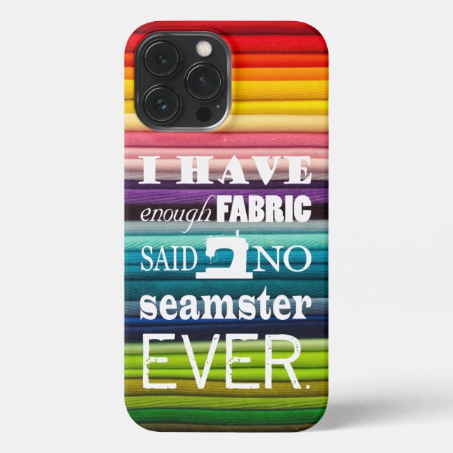 Funda Para iPhone Cosecha ・ No Suficiente Tejido Artesanías de Seams (Reverso )