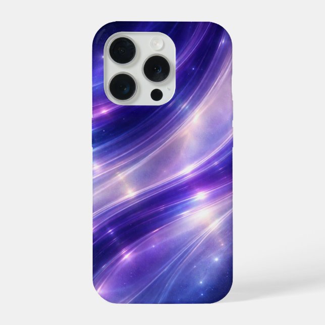 Funda Para iPhone Cosmic Drift Holographic Gradient Phone Case (Reverso )