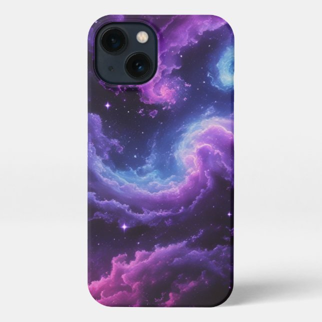 Funda Para iPhone Cosmic Galaxy Nebula Abstract Space Art Design (Reverso )