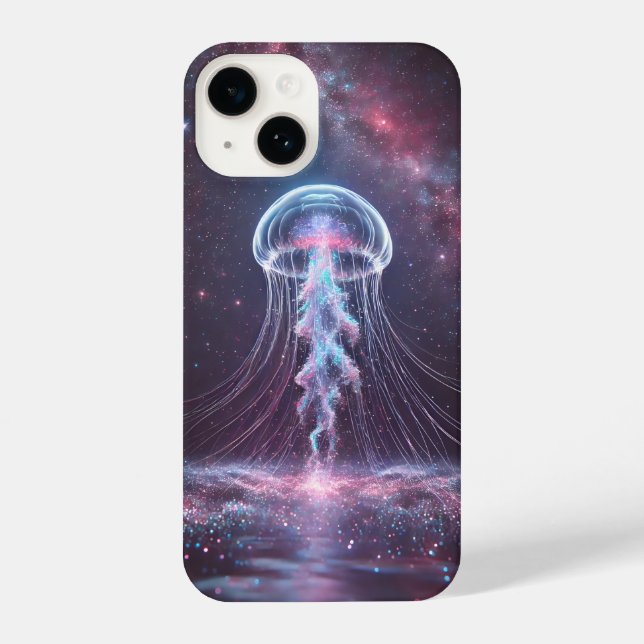 Funda Para iPhone Cosmic Jellyfish iphone 14 case (Reverso )