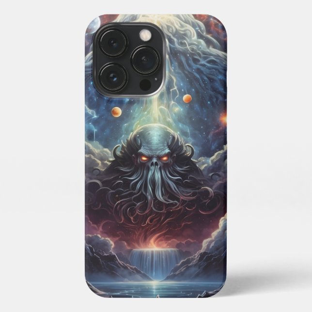 Funda Para iPhone Cosmic Oddities: Cthulhu (Reverso)