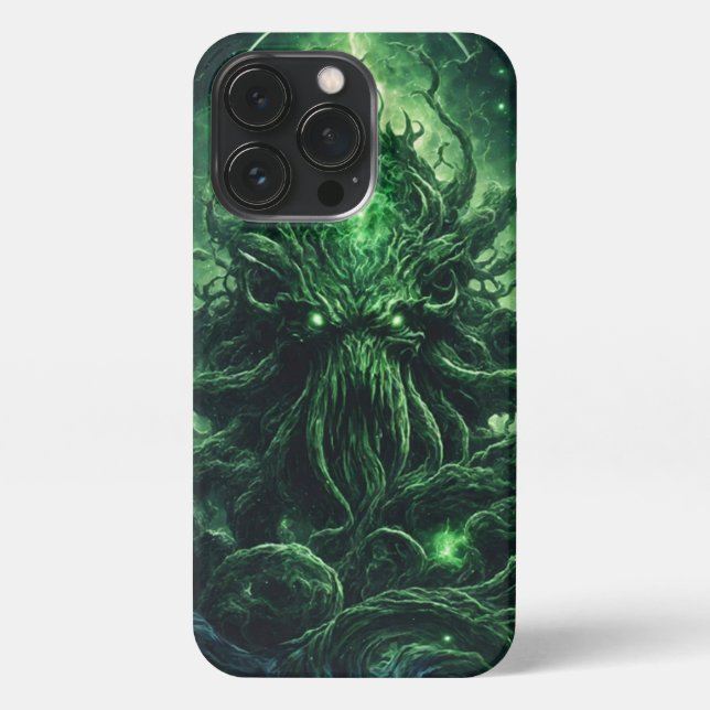 Funda Para iPhone Cosmic Oddities: Cthulhu (Reverso)