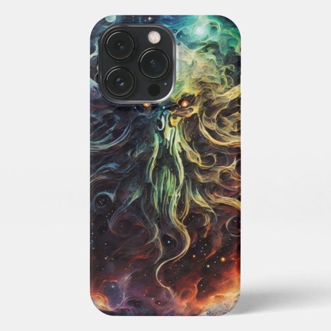 Funda Para iPhone Cosmic Oddities: Cthulhu (Reverso)