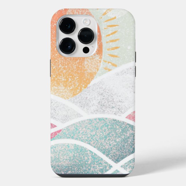 Funda Para iPhone Costa/Playa/soleado (Reverso )