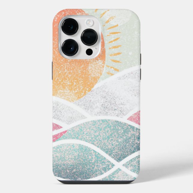 Funda Para iPhone Costero/Playa/soleado (Reverso )