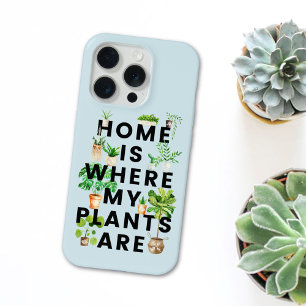 Funda Para iPhone 16 Pro Cota de jardinería de plantas de interior con acua