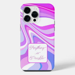 Funda Para iPhone 14 Pro Max Cota de Posibilidad Púrpura Inspirivity