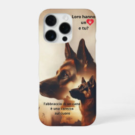Funda Para iPhone 16 Pro Cover iPhone 16 Loro hanno un cuore e tu?