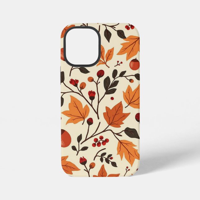 Funda Para iPhone Cozy Fall Phone Case (Reverso )