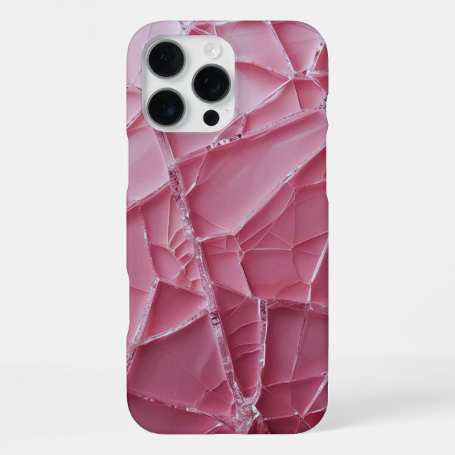 Funda Para iPhone Crack'd (rosa) (Reverso )