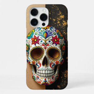 Funda Para iPhone 16 Pro Max Cráneo de azúcar decorativo