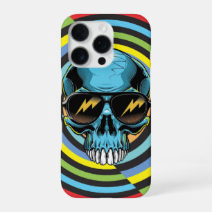 Funda Para iPhone 16 Pro Cráneo Funky Hipnótico