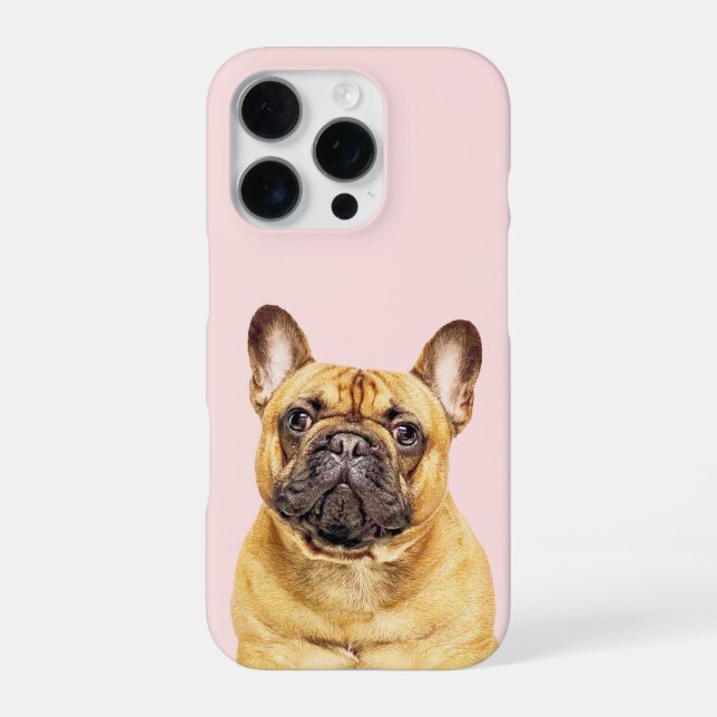 Funda Para iPhone Crea el retrato de tu mascota (Reverso)