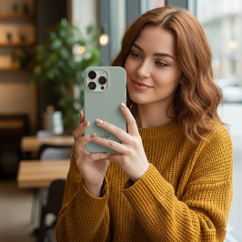 Funda Para iPhone 16 Pro Crea tu Caligrafía de Monograma de Nombre Personal